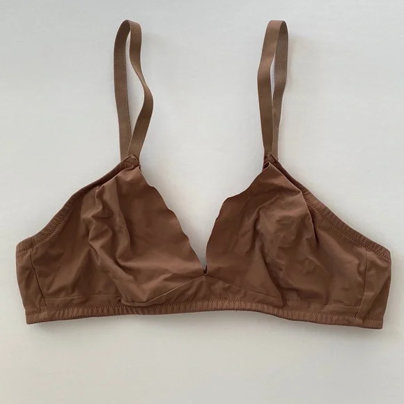 Cosabella Free Cut Micro Tall Triangle Bralette in Due - Picture 3 of 7